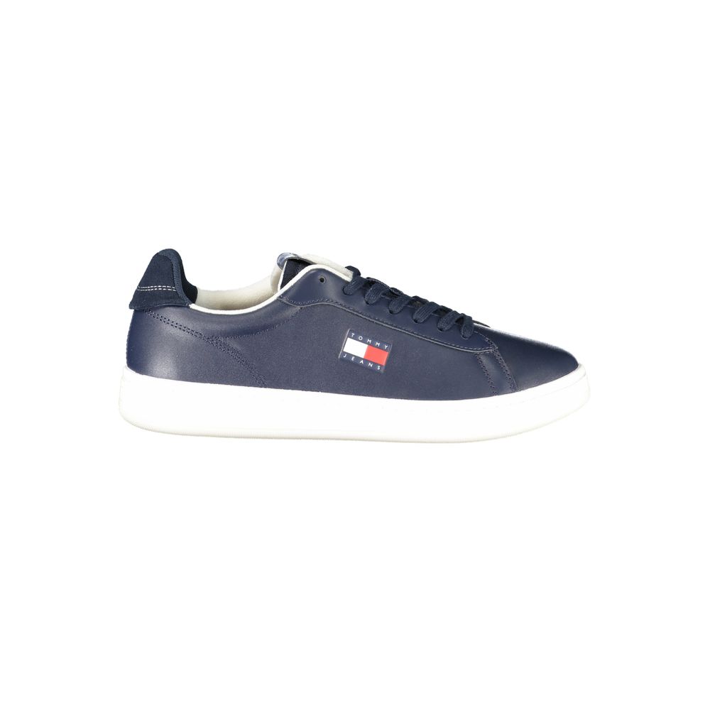 Tommy Hilfiger Blaue Leder Herren Sneaker