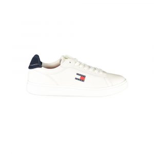 Tommy Hilfiger Weißes Leder Herren Sneaker