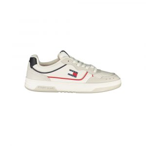 Tommy Hilfiger Weißes Leder Herren Sneaker