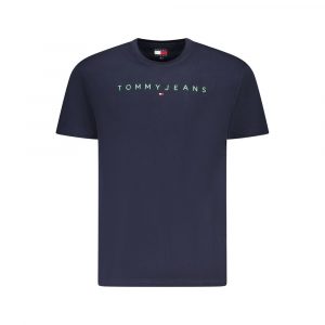 Tommy Hilfiger Blau Baumwolle Männer T-Shirt