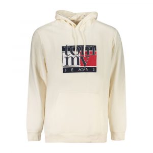 Tommy Hilfiger Weißer Baumwollpullover für Männer