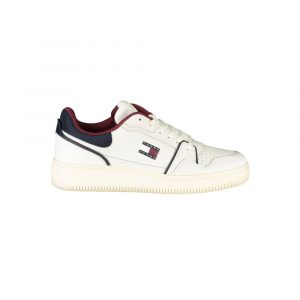 Tommy Hilfiger Weißes Leder Herren Sneaker