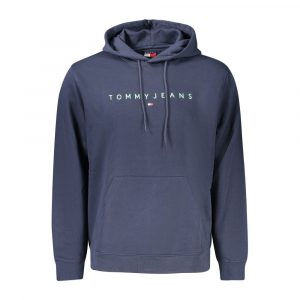 Tommy Hilfiger Blauer Baumwollpullover für Männer
