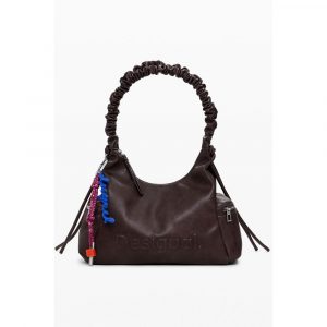 Desigual Braun Polyethylen Frauen Handtasche