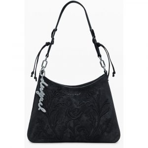Desigual Schwarz Polyethylen Frauen Handtasche