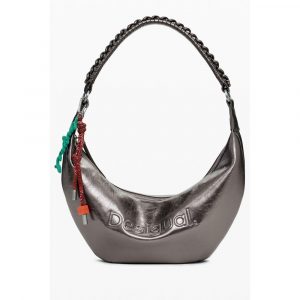 Desigual Bronze Polyethylen Frauen Handtasche