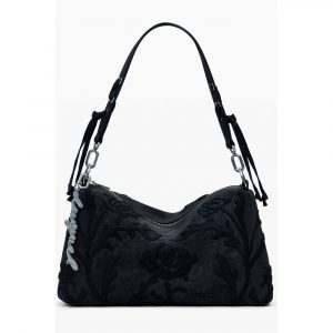 Desigual Schwarz Polyethylen Frauen Handtasche