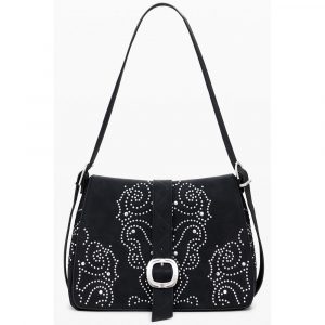 Desigual Schwarz Polyethylen Frauen Handtasche