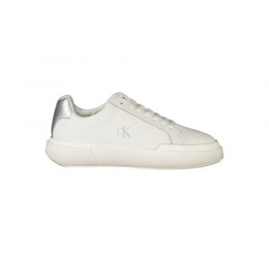 Calvin Klein Weißes Leder Damen Sneaker