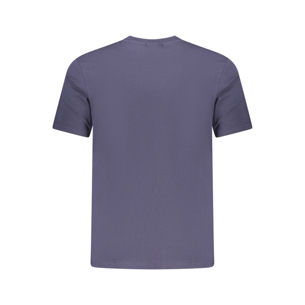 Napapijri Blau Baumwolle Männer T-Shirt – Bild 2