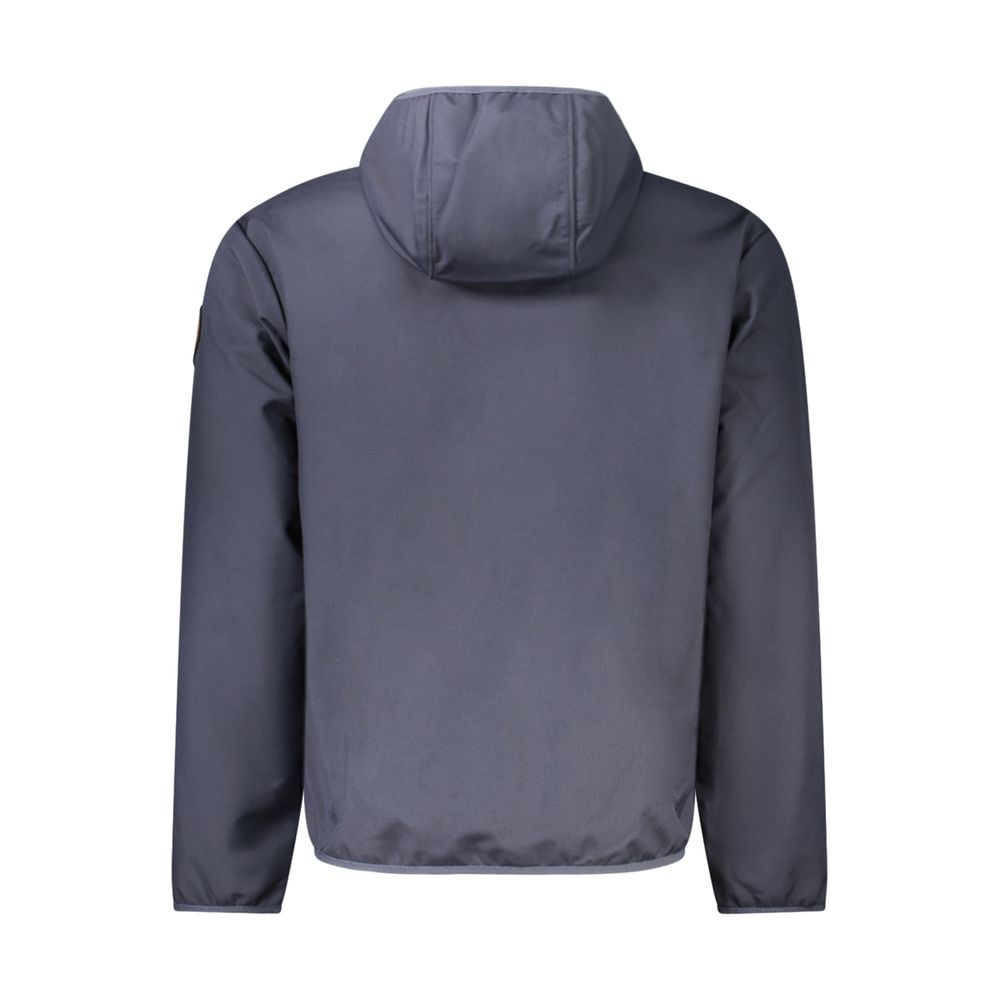 Napapijri Blaue Polyester Herren Jacke – Bild 2