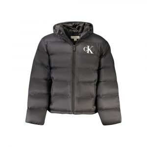 Calvin Klein Schwarze Polyamid-Jacke für Männer