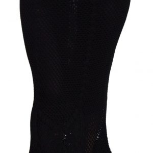 Dolce & Gabbana Schwarzer Baumwollstrickrock mit hoher Taille für Meerjungfrauen